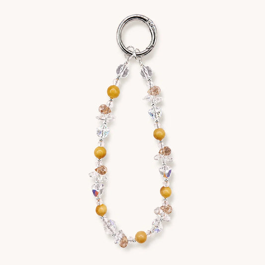 Gujos Citrine Luck Crystal Phone Charm Bag Charm