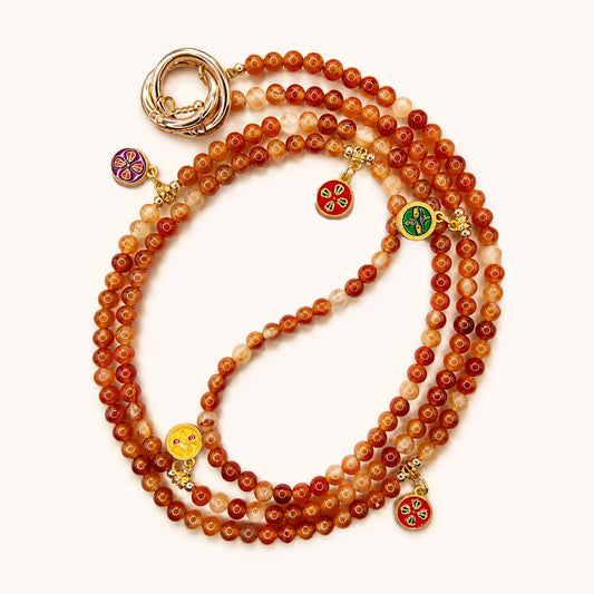 Gujos Sunstone Fortune Energy Phone Charm Bag Charm