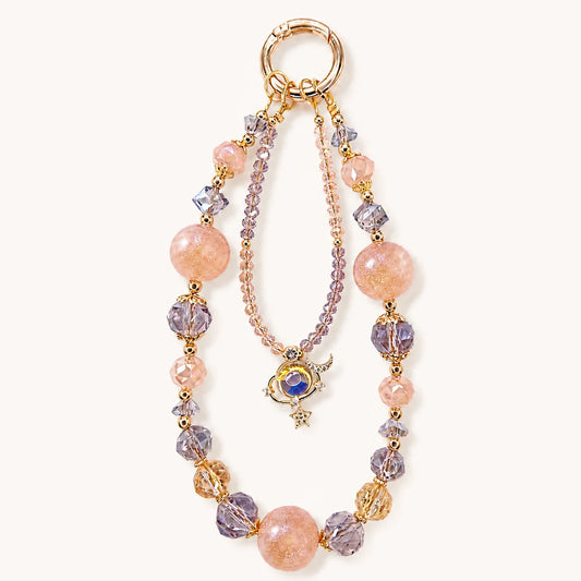 Gujos Celestial Love Aura Crystal Phone Charm Bag Charm