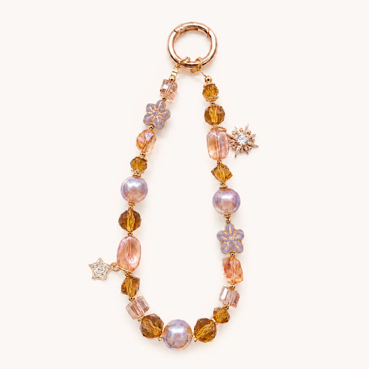 Gujos Cosmic Energy Crystal Phone Charm Chain
