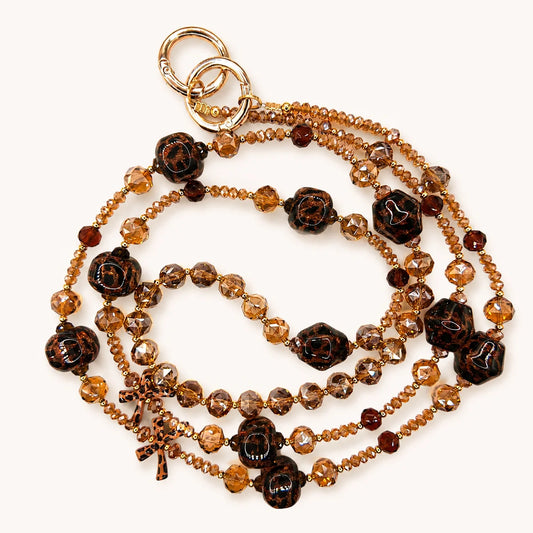 Gujos Amber Guardian Crystal Phone Charm Bag Charm
